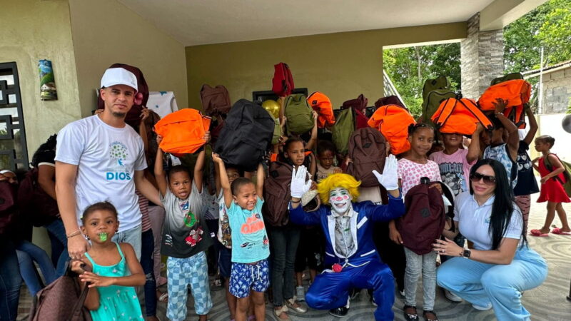 Fundación Soldados de Dios beneficia a 350 niños con el programa “Una Mochila, Un Niño” 2026