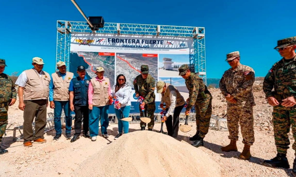 Gobierno inicia construcción de 14.5 kilómetros de verja perimetral fronteriza en Jimaní