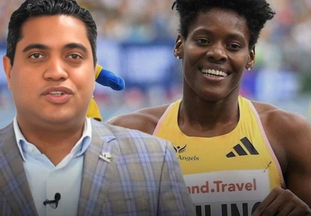 Kelvin Cruz felicita a Marileidy Paulino por su triunfo en Budapest