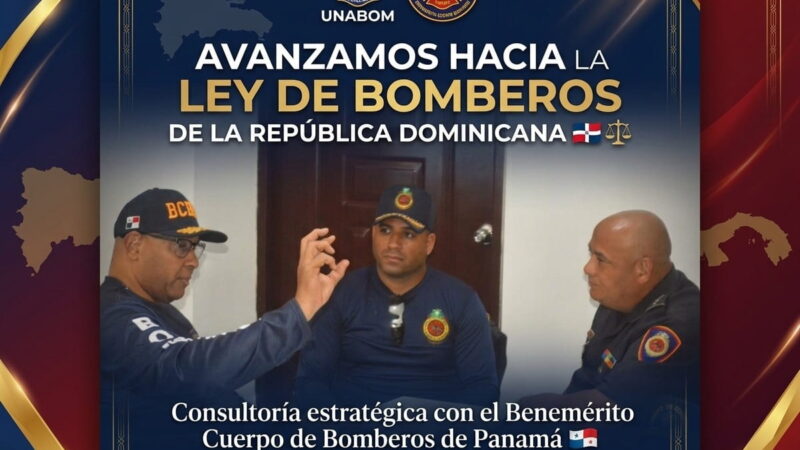 Líderes bomberiles avanzan en agenda internacional para fortalecer el proyecto de Ley de Bomberos de República Dominicana