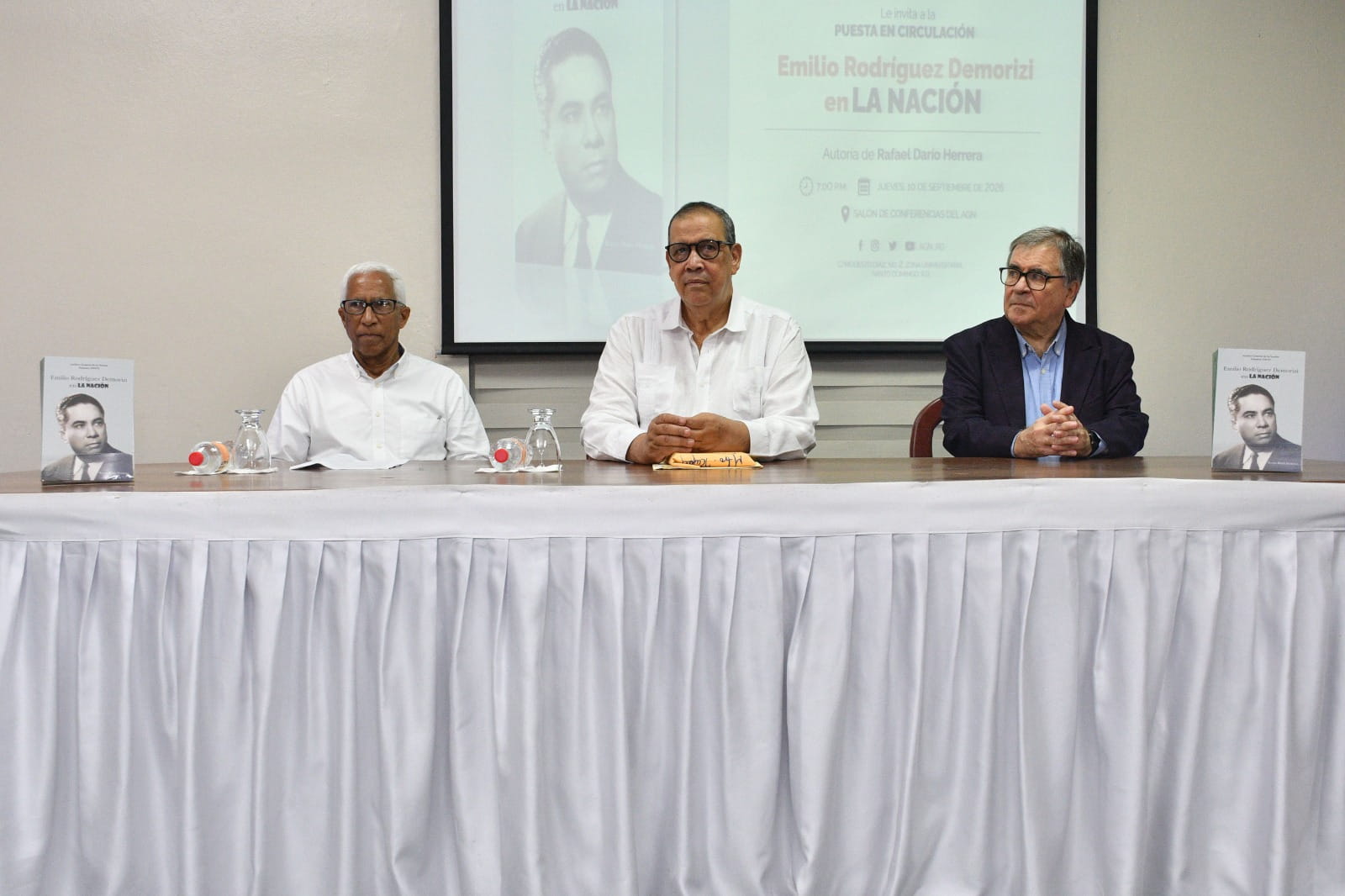 Presentan libro Emilio Rodríguez Demorizi en La Nación