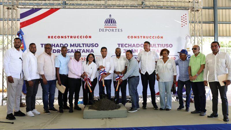 Ministro Kelvin Cruz inicia construcción de siete multiusos en la Región Sur con inversión de 200 millones de pesos