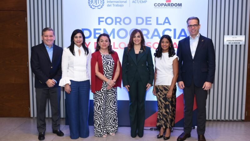 Presidenta de COPARDOM llama al empresariado a asumir su responsabilidad democrática