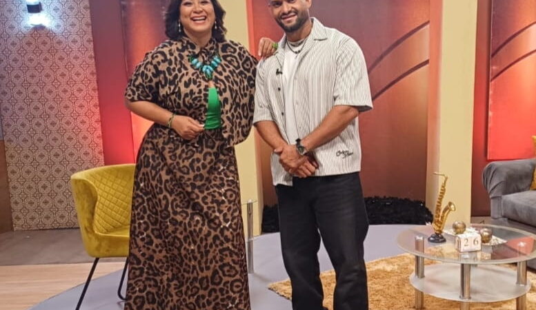 Omar Bienn trae su arte al programa Fiestas y Personalidades