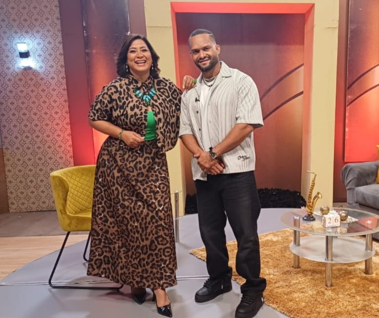 Omar Bienn trae su arte al programa Fiestas y Personalidades