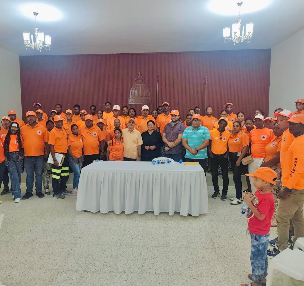 Director Defensa Civil continúa recorrido; se reúne con voluntarios en Elías Piña y San Juan