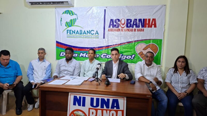 Asociación de Bancas de Haina denuncia proliferación indiscriminada de bancas y competencia desleal