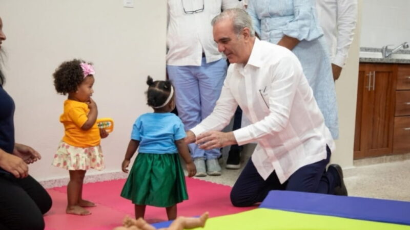 Presidente Luis Abinader inaugura nuevo Caipi República de Colombia y fortalece la protección de niños de familias vulnerables