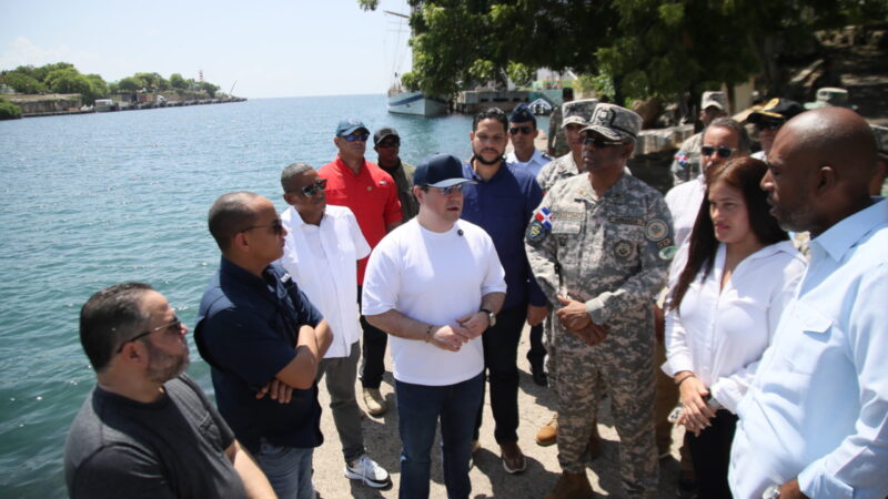 Alejandro Campos supervisa el Puerto de La Romana y anuncia inicio de su remodelación para reforzar la seguridad nacional