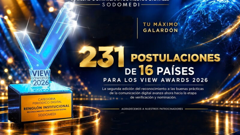 SODOMEDI recibe 231 postulaciones de 16 países para los View Awards 2026