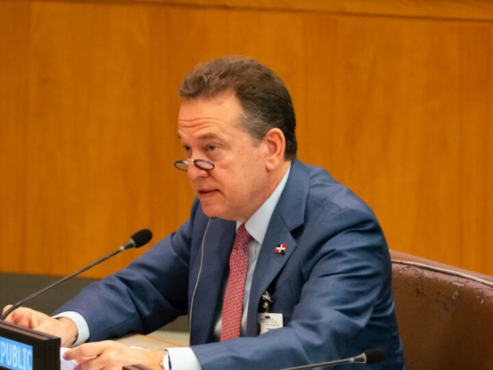 Canciller Bisonó respalda renovación de la Fuerza de Supresión de Bandas en Haití