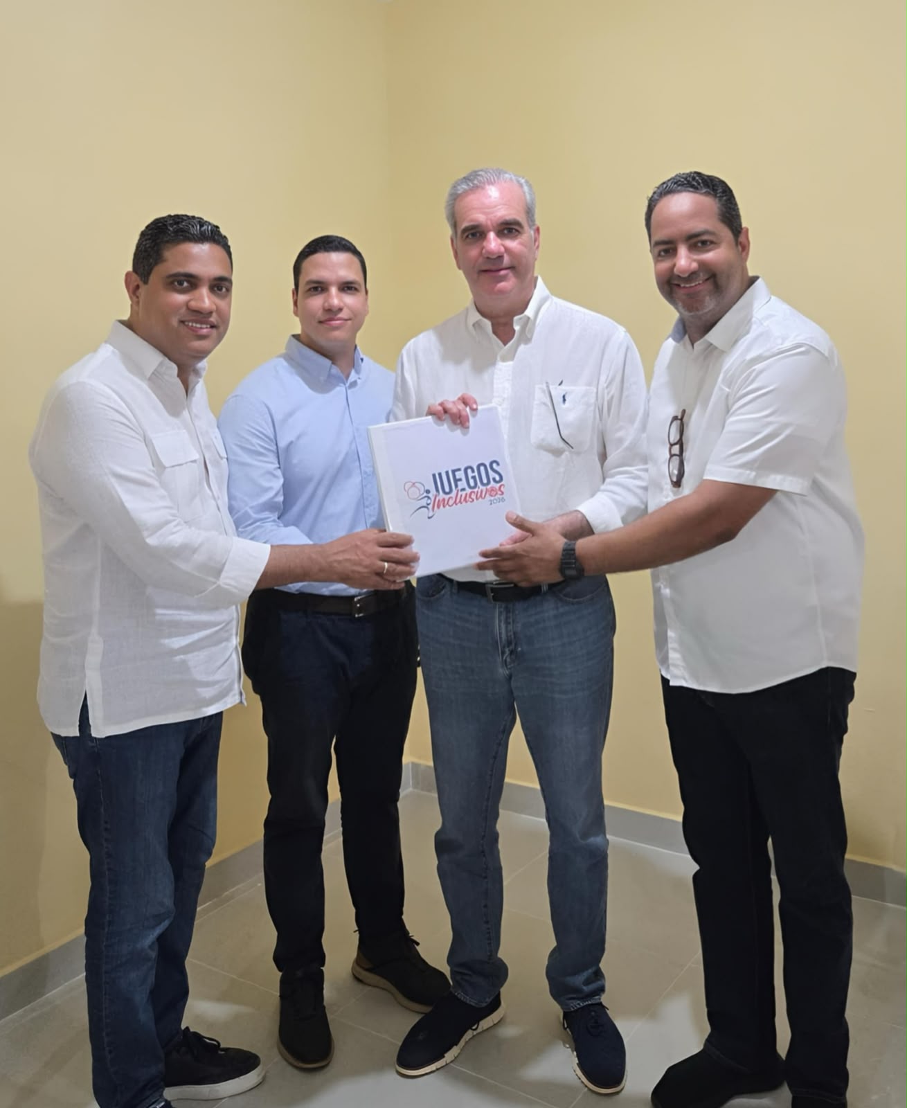 Presidente Luis Abinader respalda los Juegos Inclusivos RD 2026