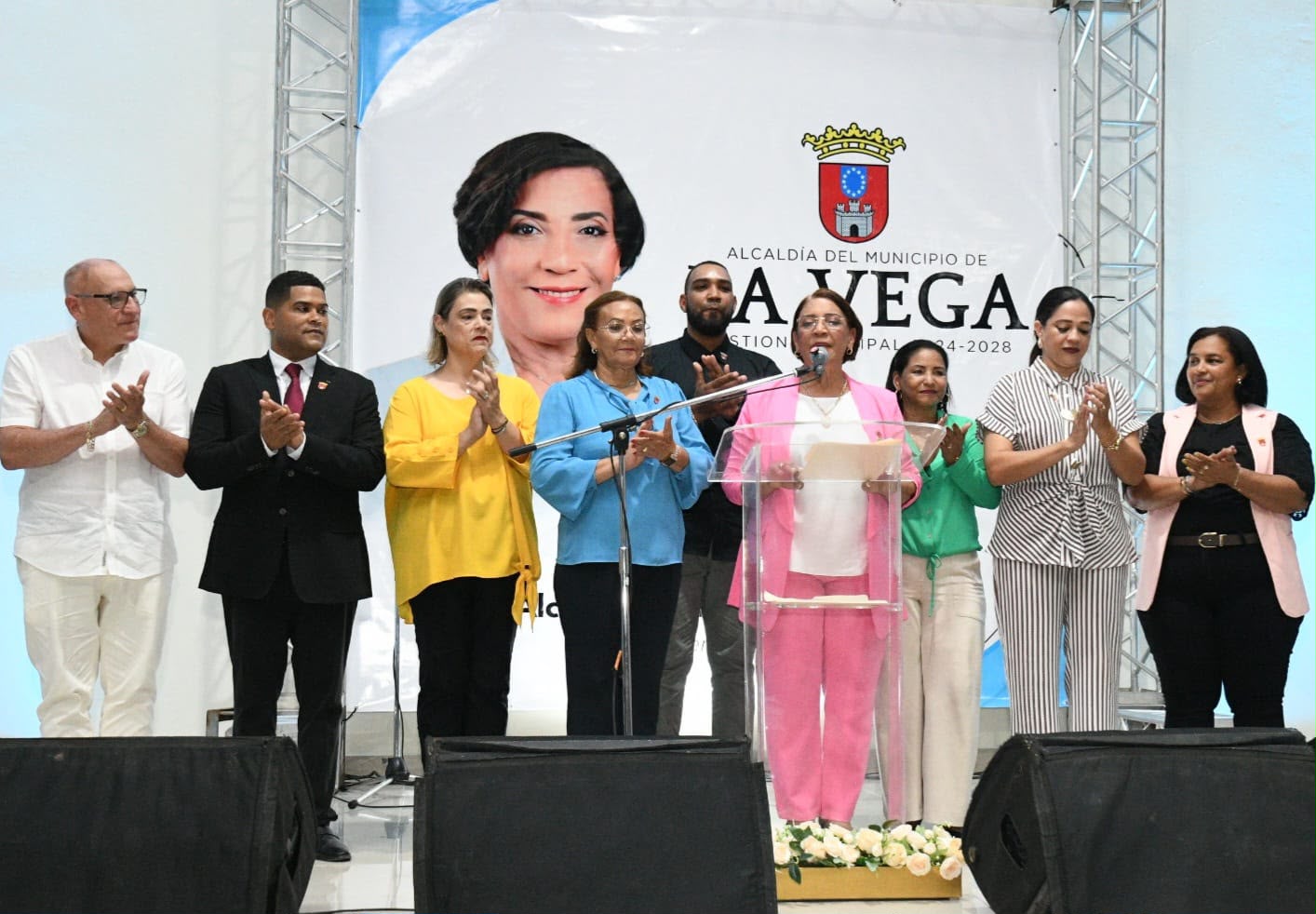 Alcaldía de La Vega Inaugura la Primera Casa Club de la Federación de Juntas de Vecinos