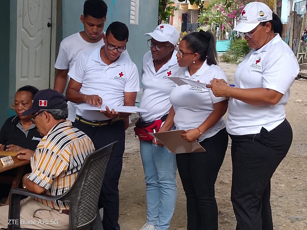 Cruz Roja Santo Domingo Oeste lleva asistencia humanitaria a más de 500 familias vulnerables