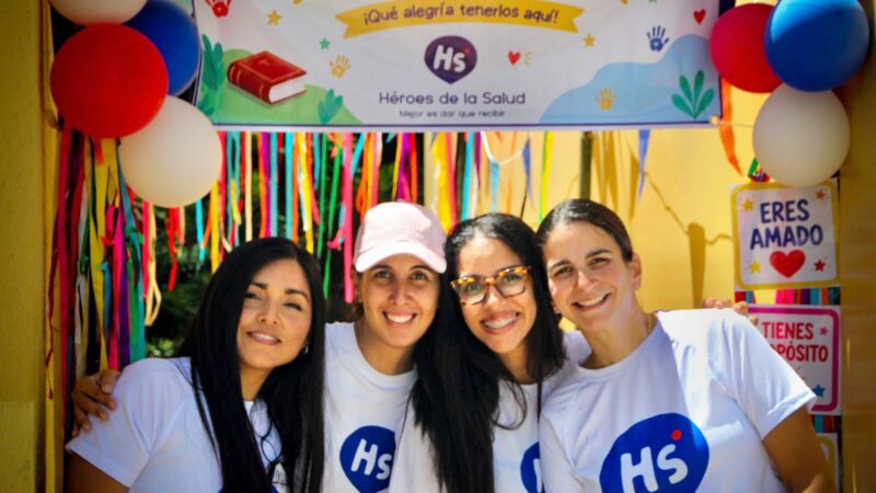 Fundación Héroes de la Salud reúne a 110 niños en “Llegando a la Meta con Jesús”
