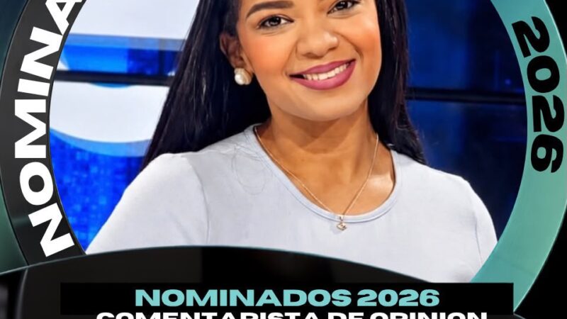 Sheila Brito agradece nominación a Premios La Flor 2026