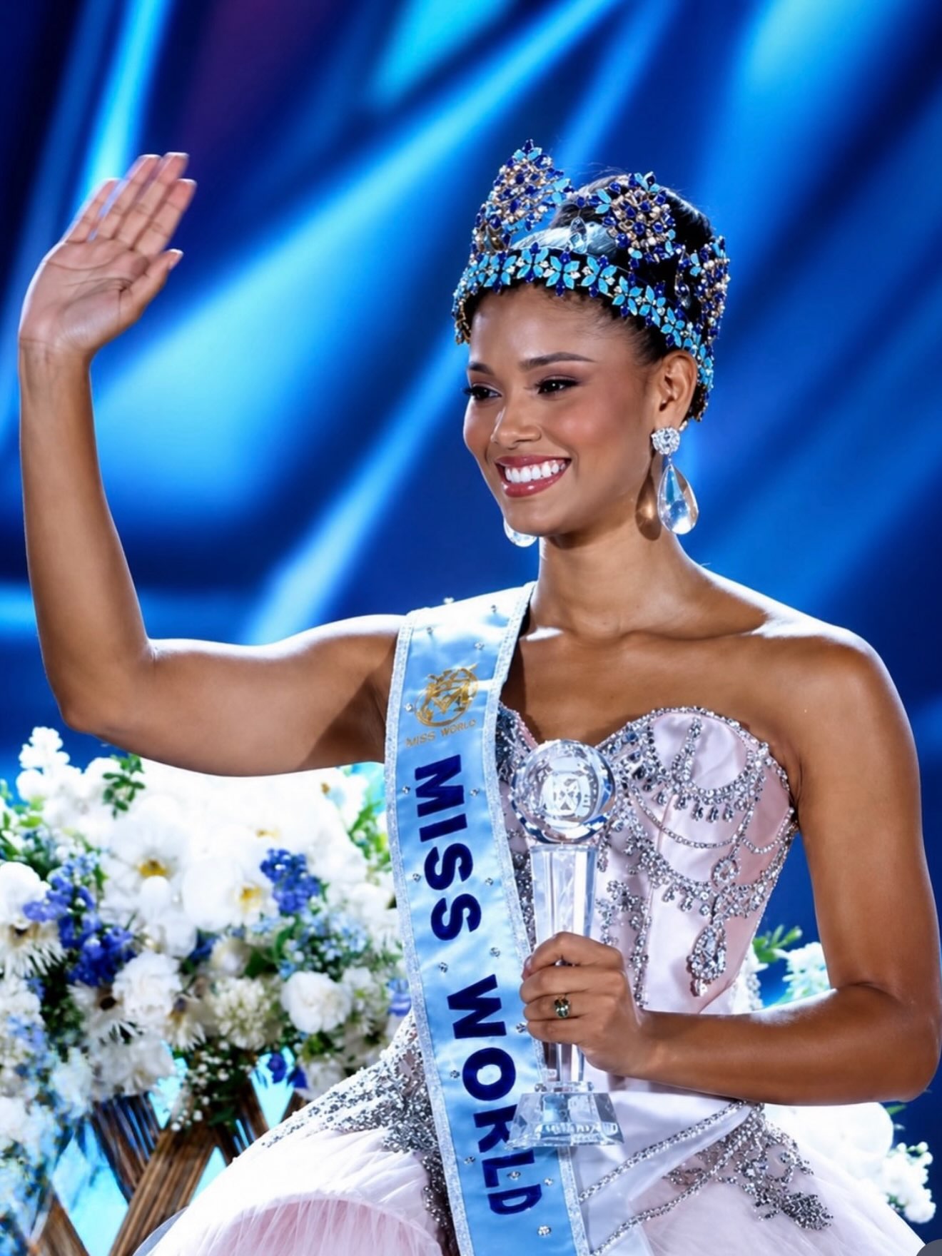 Las joyas de Gisselle Mancebo resplandecieron en la coronación de Joheirry Mola como Miss Mundo 2026