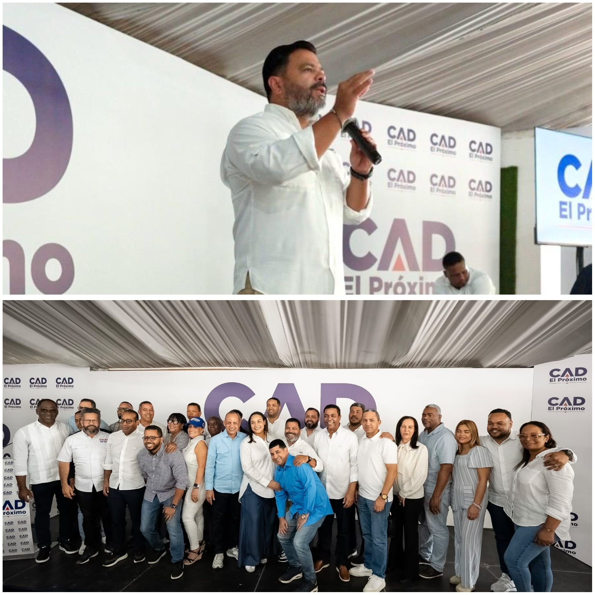 CAD de David Collado presenta estructura organizativa y electoral en Santiago
