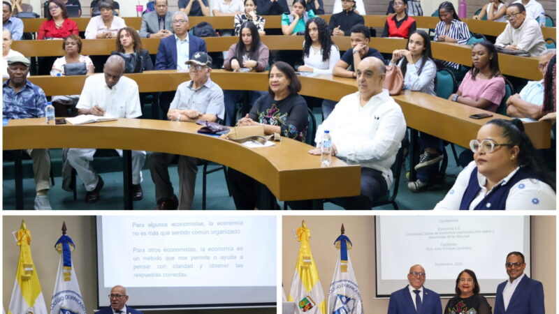 Intendente de Bancos exhorta a futuros economistas de la UCSD a fortalecer sus competencias digitales y comunicar de forma práctica