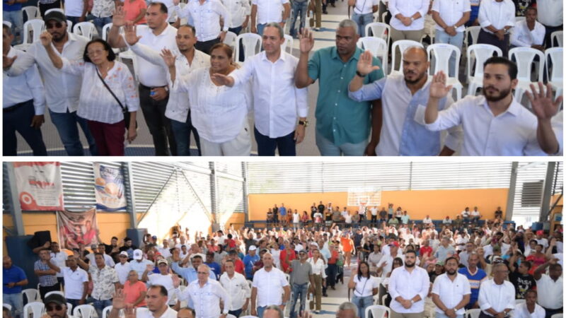 Comando municipal de David Collado en Santiago juramenta estructura de la Región Oeste II