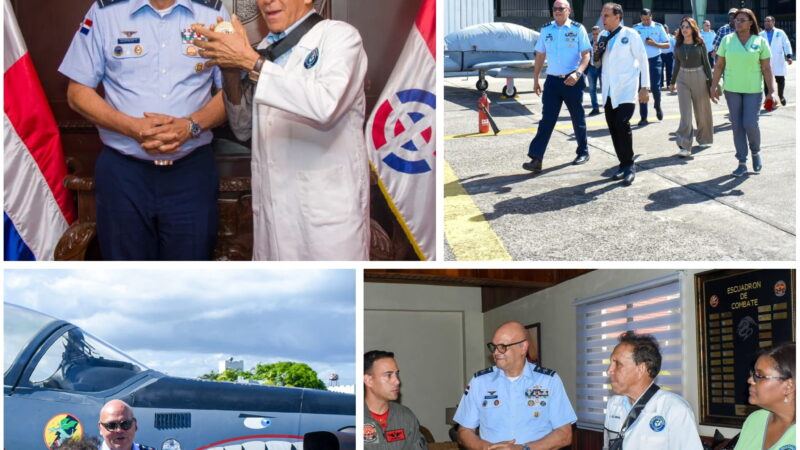 FARD muestra sus capacidades operativas, tecnológicas y académicas al doctor Cruz Jiminián