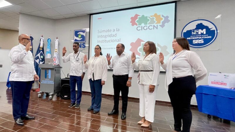 Hospital Traumatológico Dr. Darío Contreras juramenta Comité Electoral y cuerpo técnico en compromiso con la ética, la integridad y la transparencia