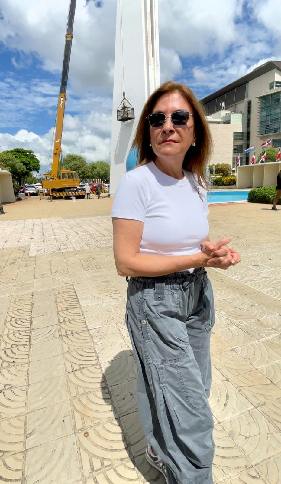 Carolina Mejía supervisa mantenimiento de las obras en la capital