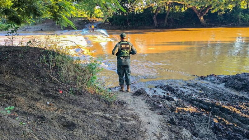 SENPA verifica alerta ciudadana sobre presunta extracción de arena en el río Guayubín