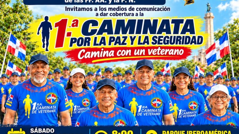 Atletas de alto rendimiento y clubes de corredores acompañarán a los veteranos en caminata por la salud, la paz y la seguridad