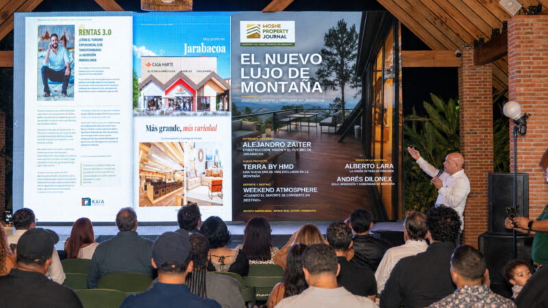 Jarabacoa promueve su potencial inmobiliario con Moshe Property Journal