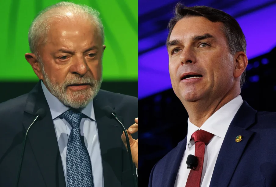 Con el 100 % escrutado, Flávio Bolsonaro logró el 47,03 % de los votos y Lula, el 45,16 %
