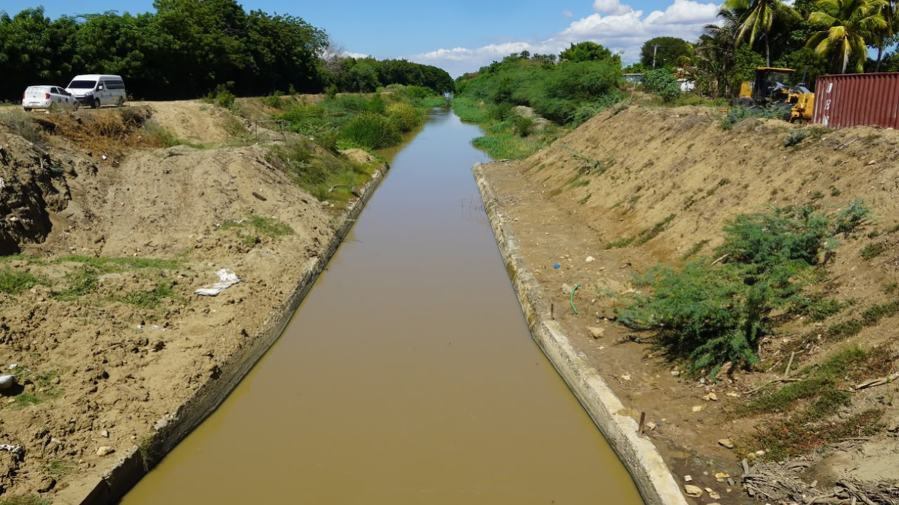 Gobierno inicia rehabilitación del canal Horacio Vásquez de Montecristi