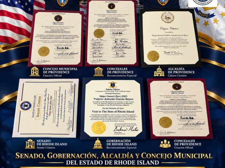 Autoridades de Rhode Island reconocen el liderazgo del presidente de la Hermandad de Veteranos 
