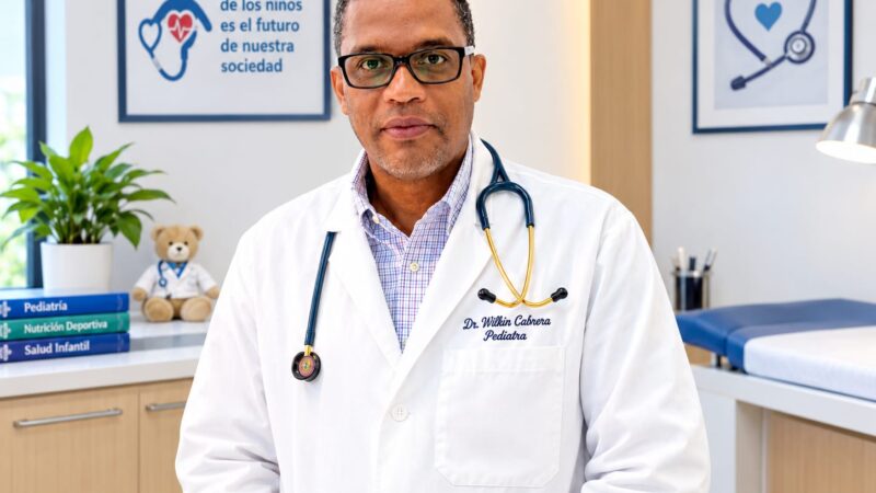 Pediatra Wilkin Cabrera destaca la importancia de la educación y la salud integral en la formación de jóvenes prospectos deportivos
