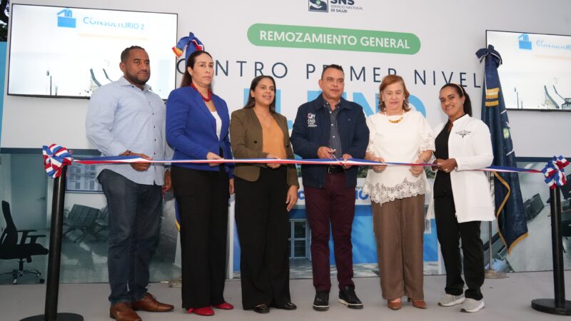 SNS entrega renovado CPN El Pino en La Vega con inversión superior a RD$9.9 millones